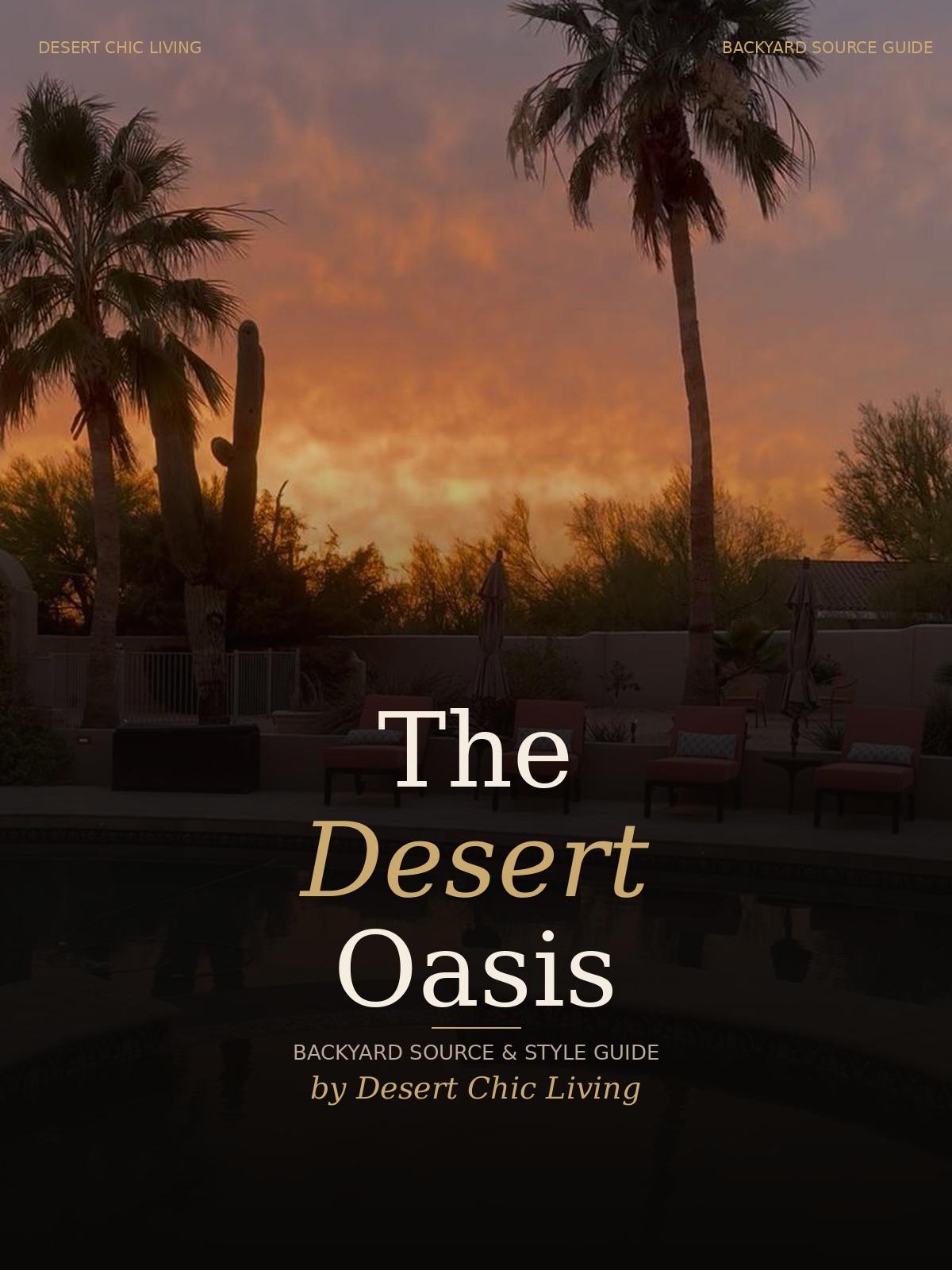 The Desert Oasis Guide cover